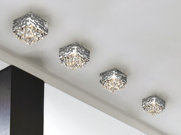 MAGMA 450 - Semi-inset crystal spotlight by Patrizia Volpato - view 2